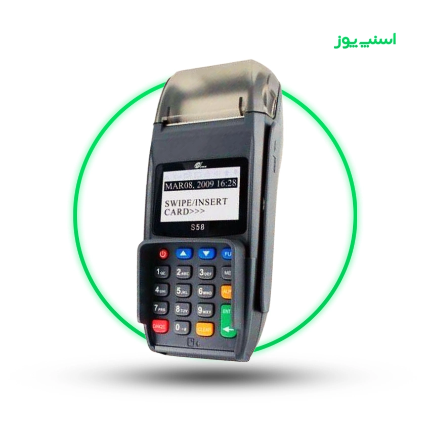 s58 کارتخوان پکس مدل S58